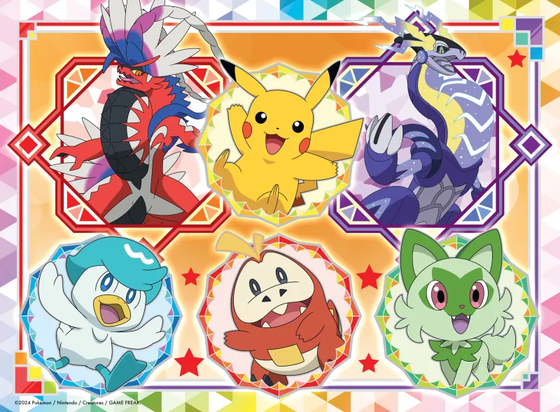 Pièces XXL - Pokémon Ecarlate Pièces XXL - Pokémon Ecarlate