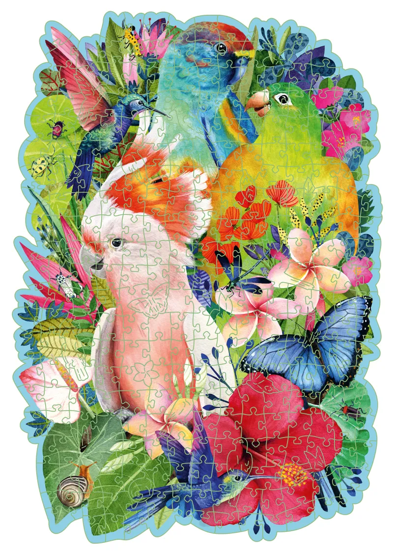 Puzzle en Bois - Oiseaux Puzzle en Bois - Oiseaux