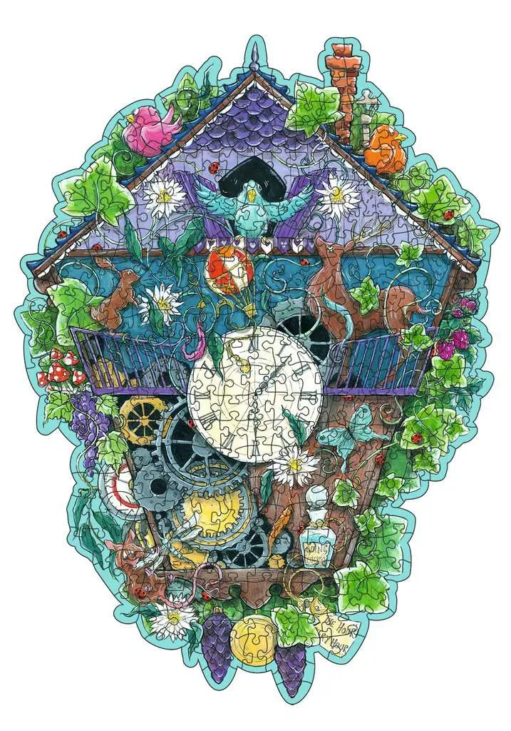 Puzzle en bois - Coucou Puzzle en bois - Coucou