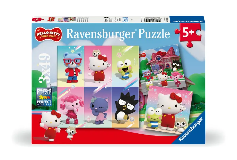 3 Puzzles - Hello Kitty 3 Puzzles - Hello Kitty