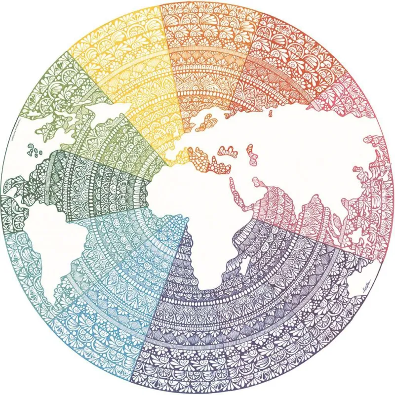 Circle of Colors - Mandala Circle of Colors - Mandala