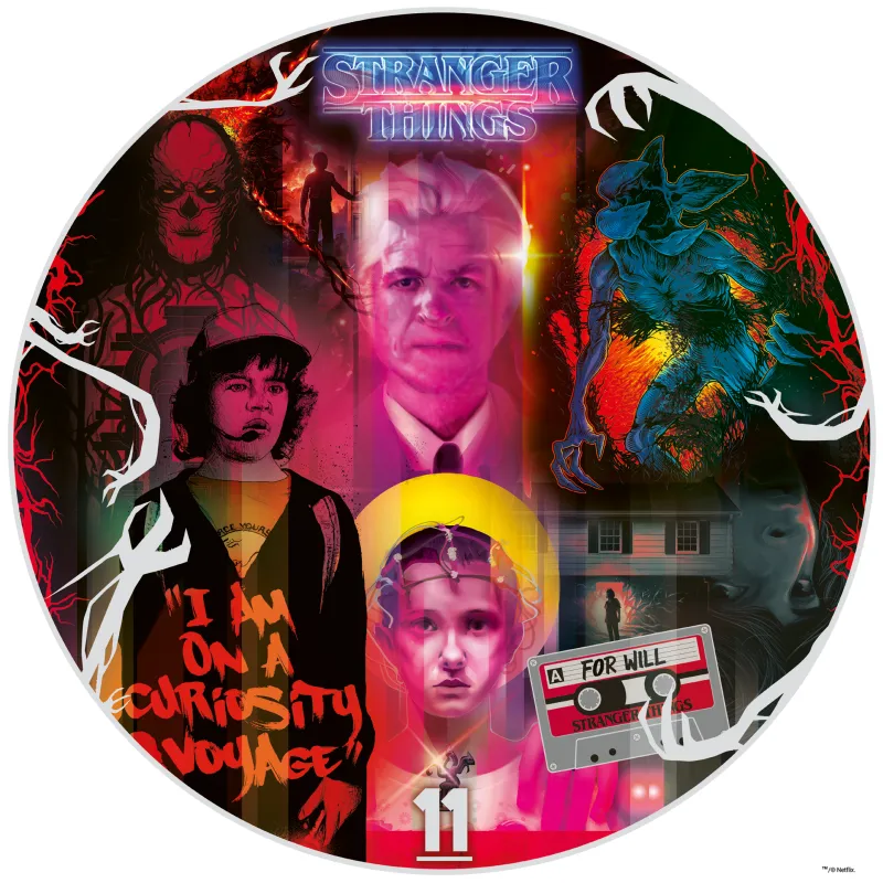 Puzzle Rond - Phénomènes Surnaturels - Stranger Things Puzzle Rond - Phénomènes Surnaturels - Stranger Things