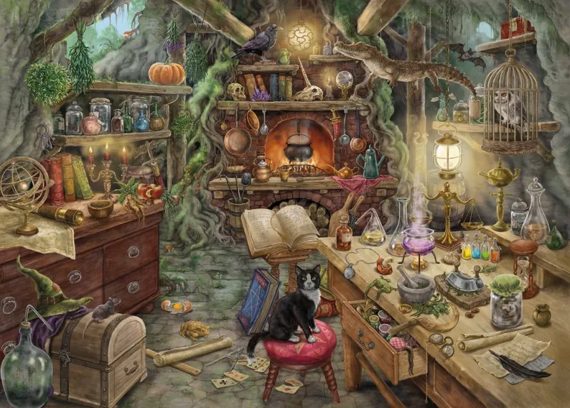 Escape Puzzle - Cuisine de Sorcière Escape Puzzle - Cuisine de Sorcière