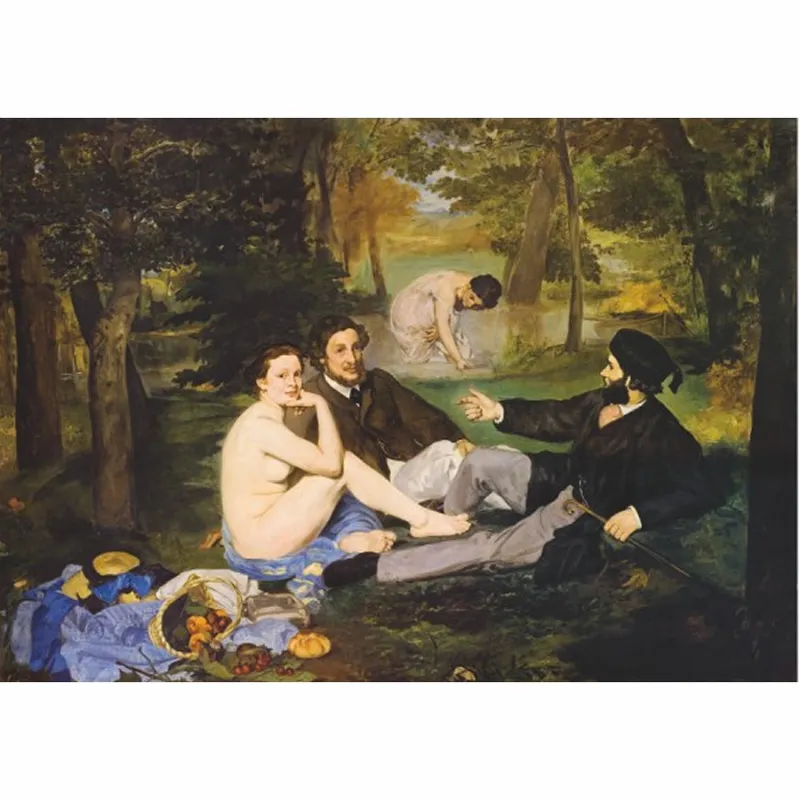 Manet Edouard - Déjeuner sur l'herbe Manet Edouard - Déjeuner sur l'herbe