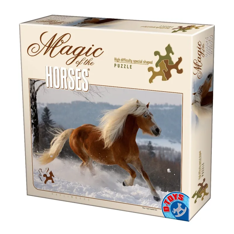 Puzzle Spécial / Difficile : Cheval Haflinger n°2 Puzzle Spécial / Difficile : Cheval Haflinger n°2