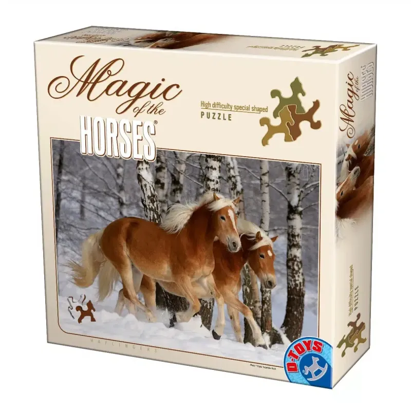 Puzzle Spécial / Difficile : Cheval Haflinger n°3 Puzzle Spécial / Difficile : Cheval Haflinger n°3