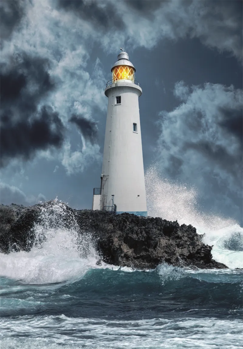 Phare Dans La Tempête Phare Dans La Tempête
