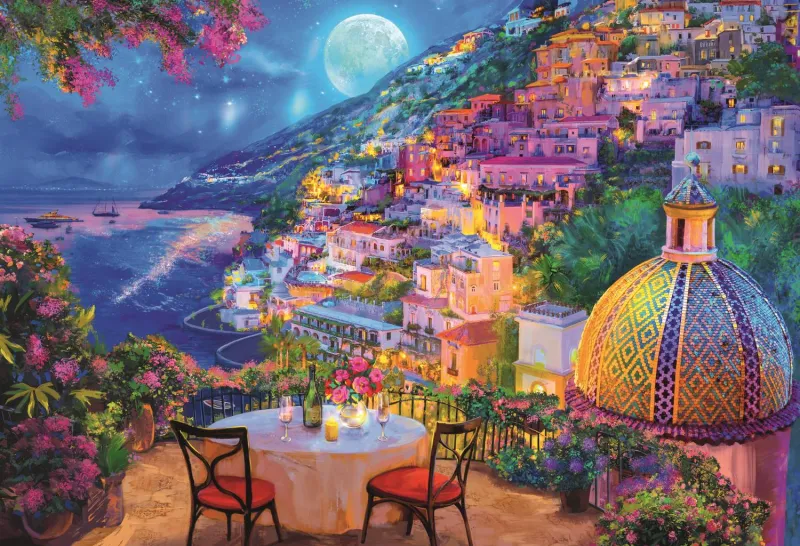 Soirée De Rendez-Vous À Positano