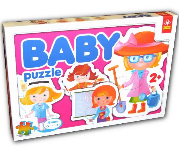 4 mini Puzzles forme : Les métiers 4 mini Puzzles forme : Les métiers