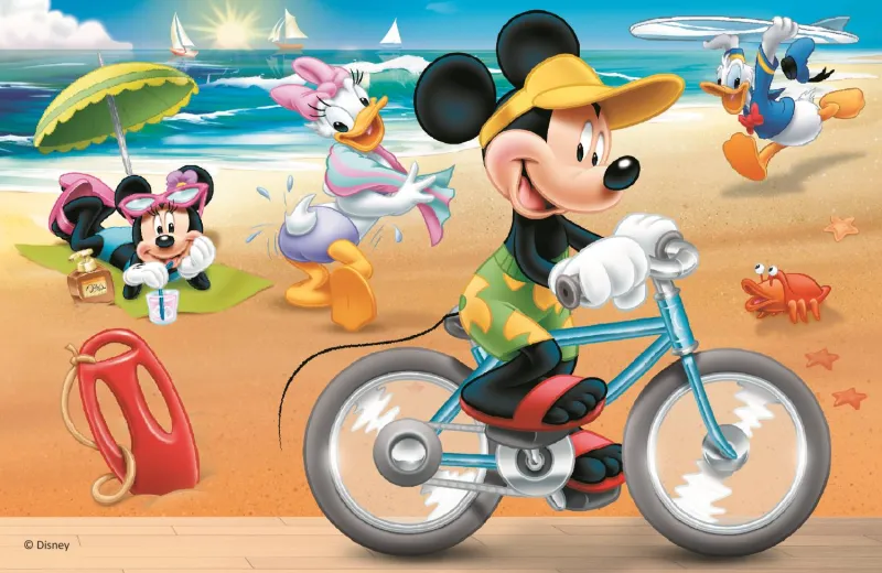 Mini Puzzle - Mickey & Friends - Disney Standard Characters Mini Puzzle - Mickey & Friends - Disney Standard Characters
