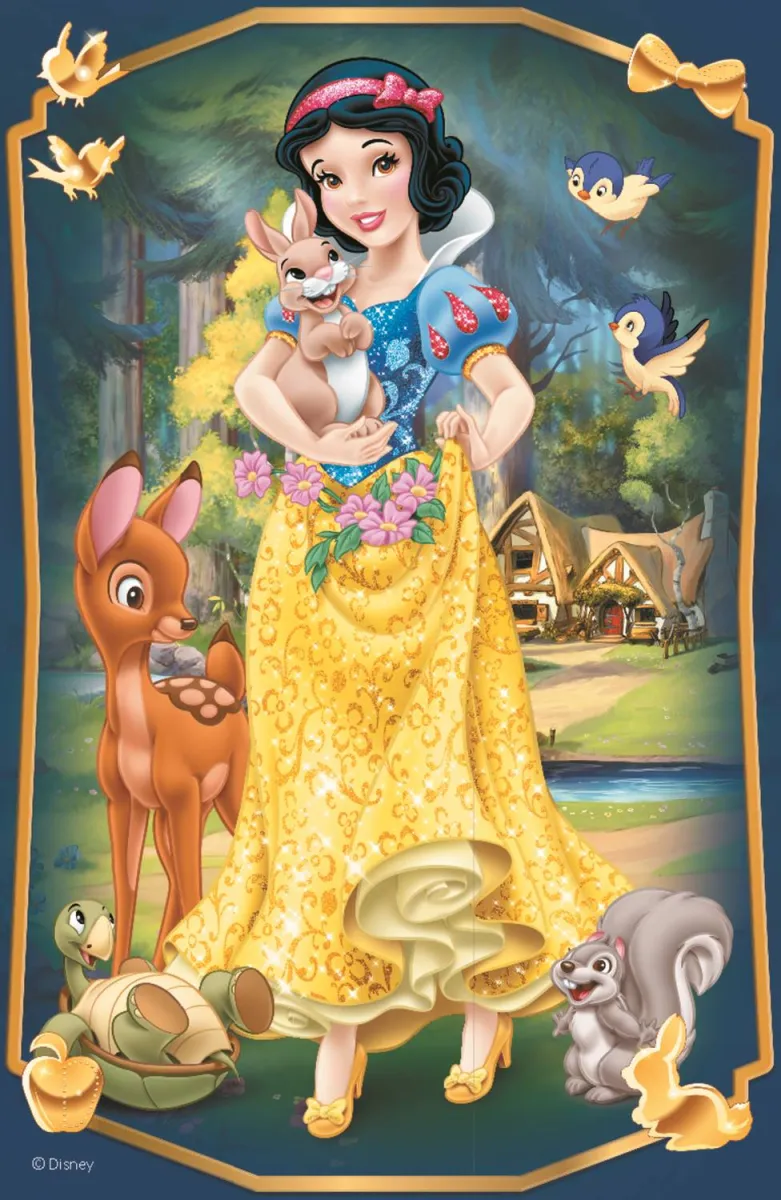 Mini Puzzle - Beautiful Princesses - Disney Princess Mini Puzzle - Beautiful Princesses - Disney Princess