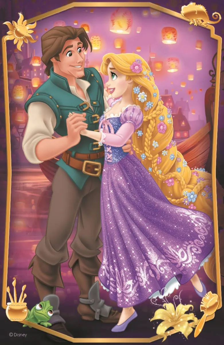 Mini Puzzle - Beautiful Princesses - Disney Princess Mini Puzzle - Beautiful Princesses - Disney Princess