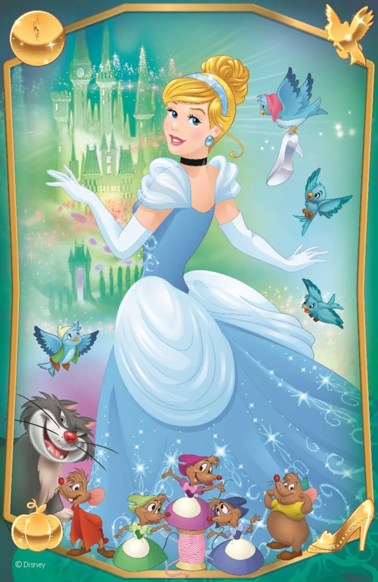 Mini Puzzle - Beautiful Princesses - Disney Princess Mini Puzzle - Beautiful Princesses - Disney Princess
