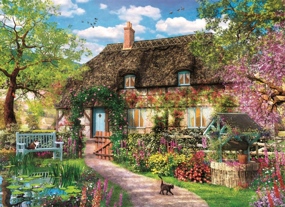 Clementoni Puzzle 1000 Pièces HQC – Thai Floating Market, Qualité Italienne, 70×50 Cm – Pour Adultes Passionnés