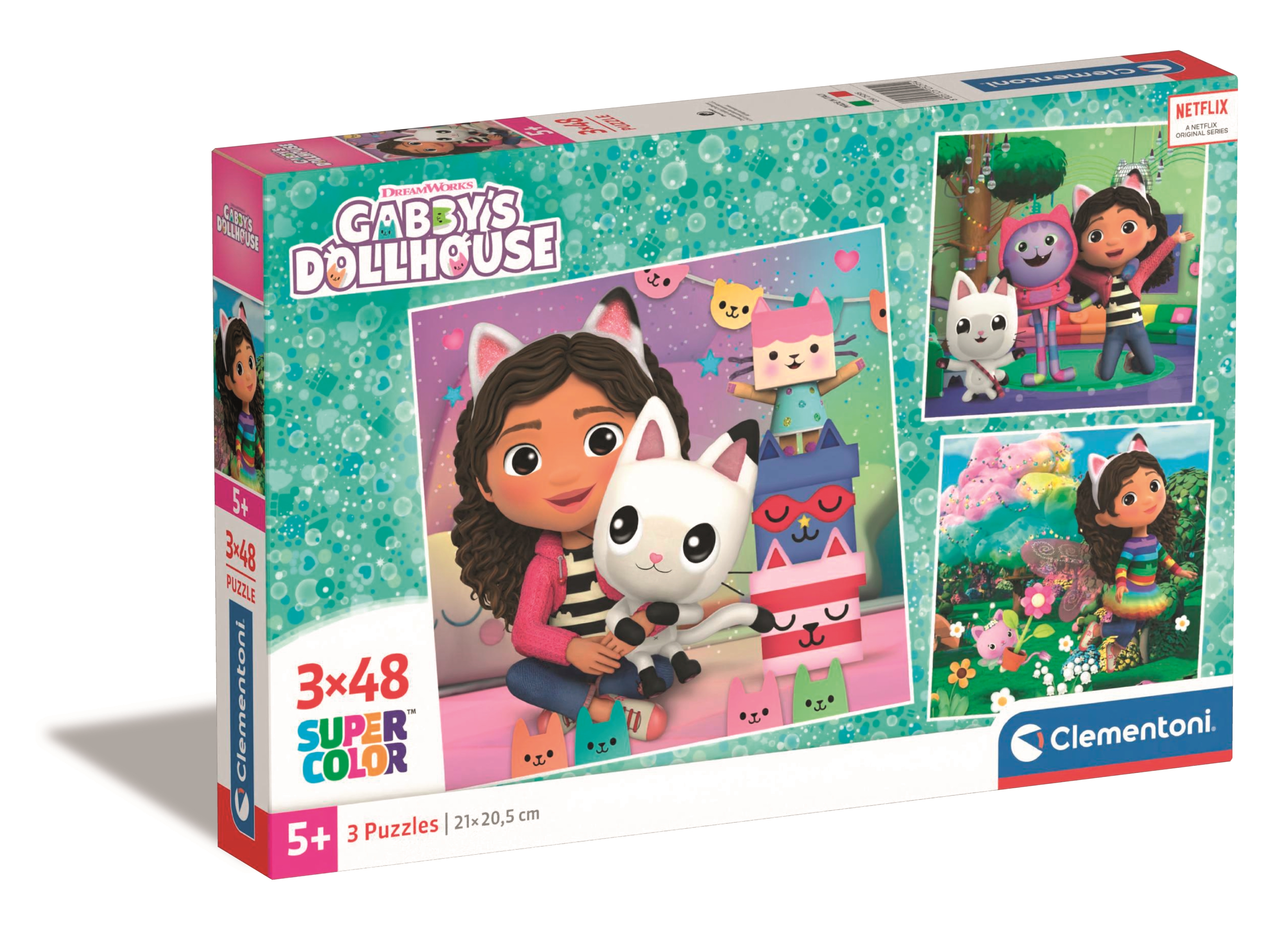 Clementoni, le Puzzle européen Made in Italie - 3 Puzzles - Gabby's ...