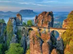 The Bastei Bridge The Bastei Bridge
