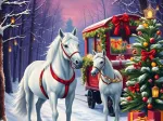 Chevaux à Noël Chevaux à Noël