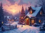 Cottage à Noël Cottage à Noël