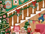 Escalier de Noël Escalier de Noël